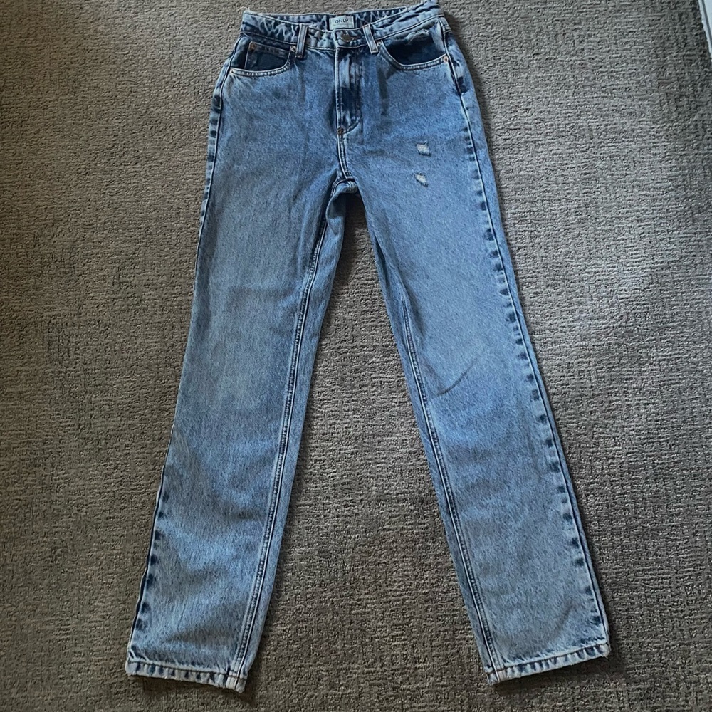 straight leg jeans vintage